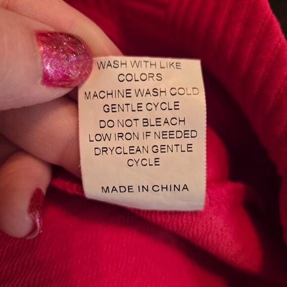 Double Take Ruffle Quarter Zip 2XL - Picture 4 of 5